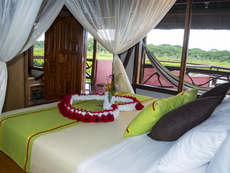 Napo Wildlife Center - Cabaña innen