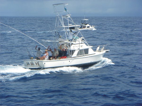 Deepsea fishing St. Lucia