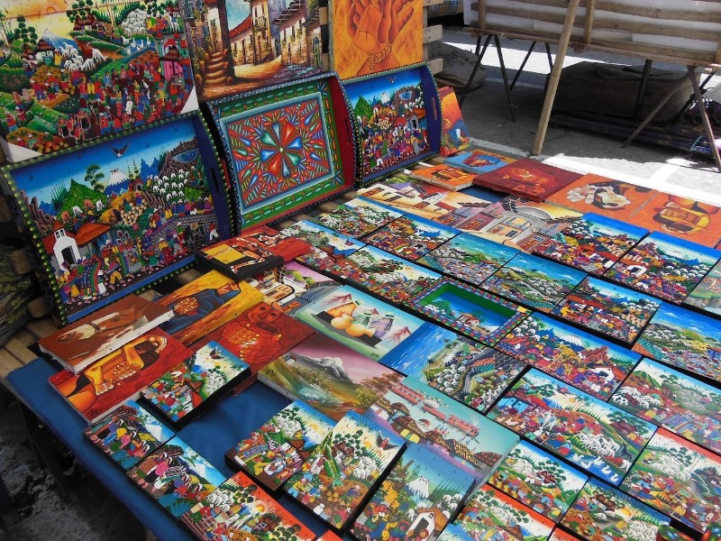 Schnöne Gemälde von Tigua