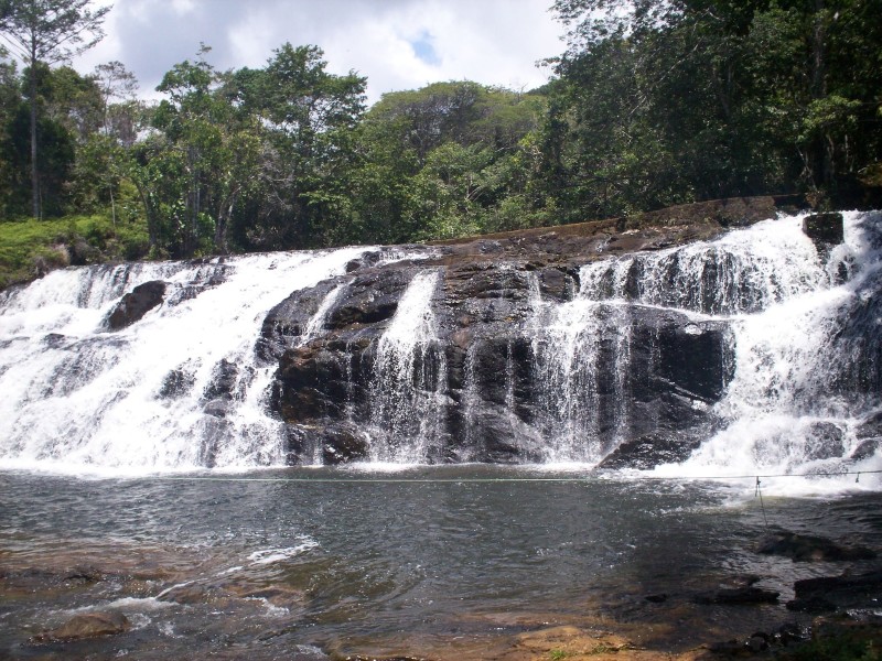 Bom Sossego waterfall, Itacaré