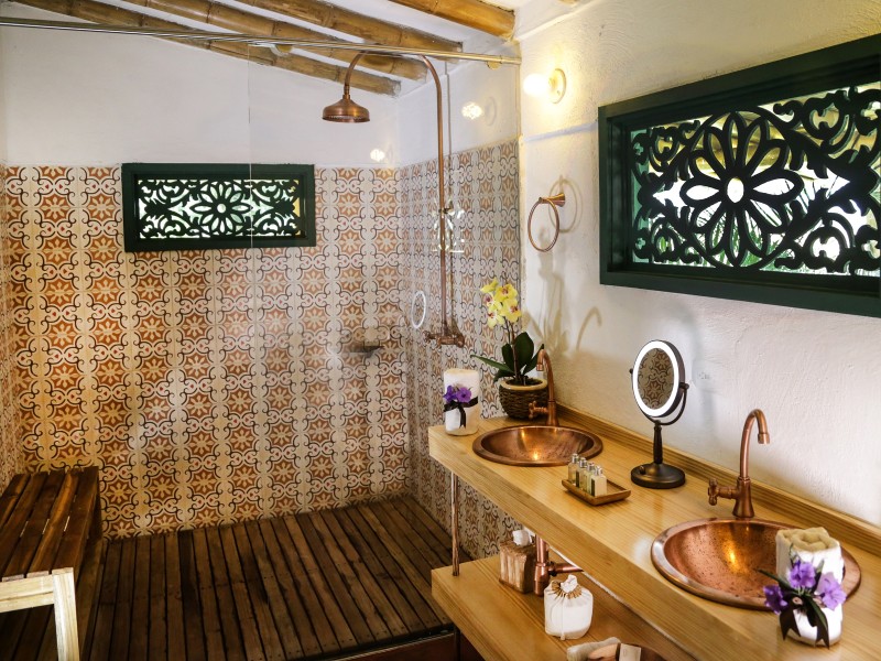 Hacienda Bambusa - Bad