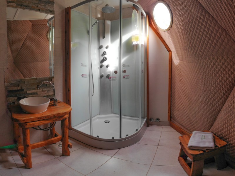 Patagonia Eco Domes - Badezimmer