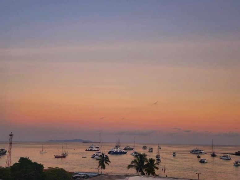 Ein Haus mit Meerblick