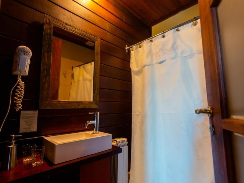 El Galpón del Glaciar, Badezimmer