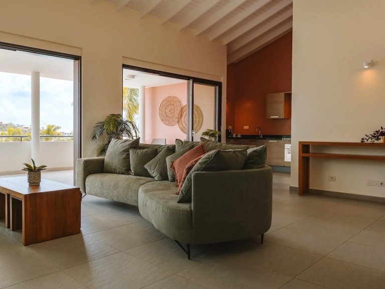 Living Room at Blue Bay