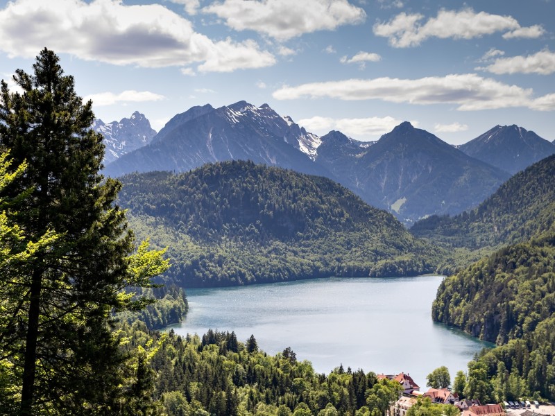 View from Neuschwanstein Castle, Füssen