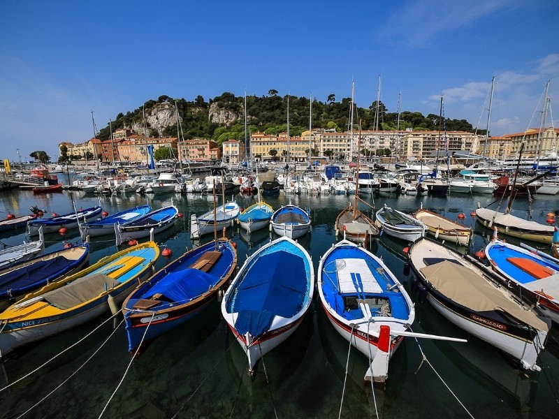 The port of Nice