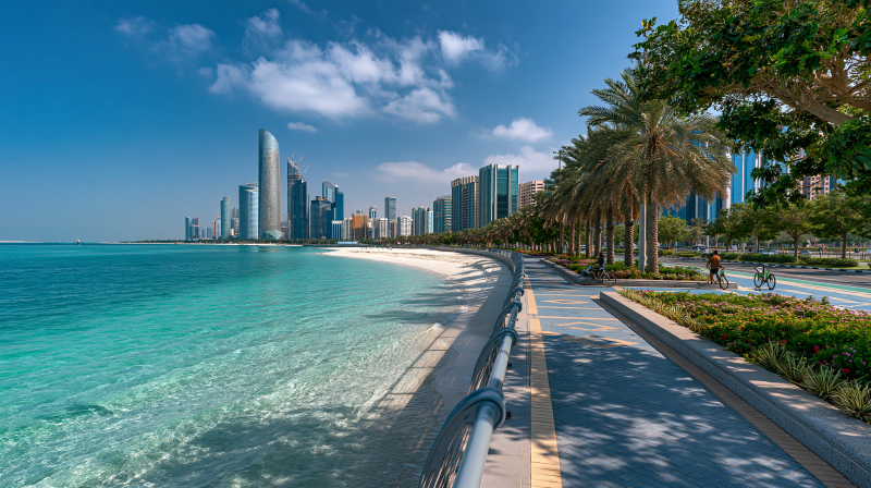Stadtrundfahrt in Abu Dhabi