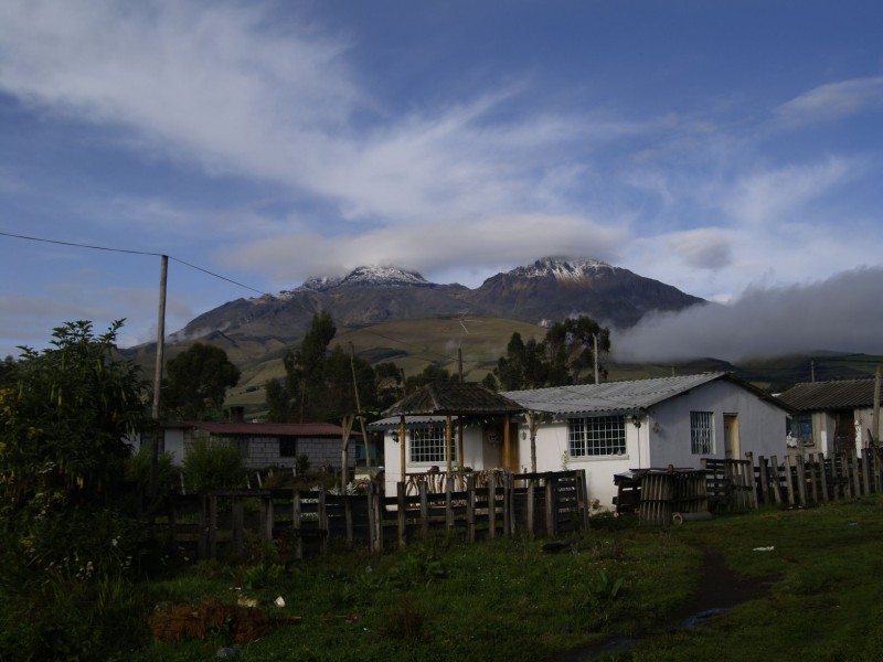 View from El Chaubi to the Illinizas
