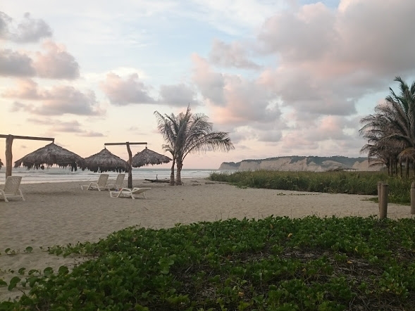 Sundown at Canoa Beach