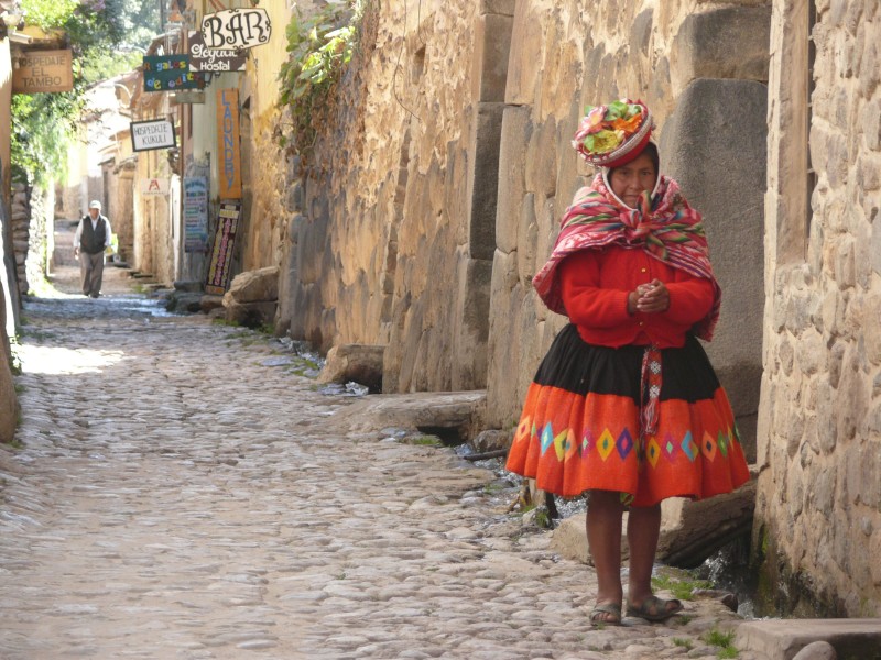 Inkagasse mit Indigena