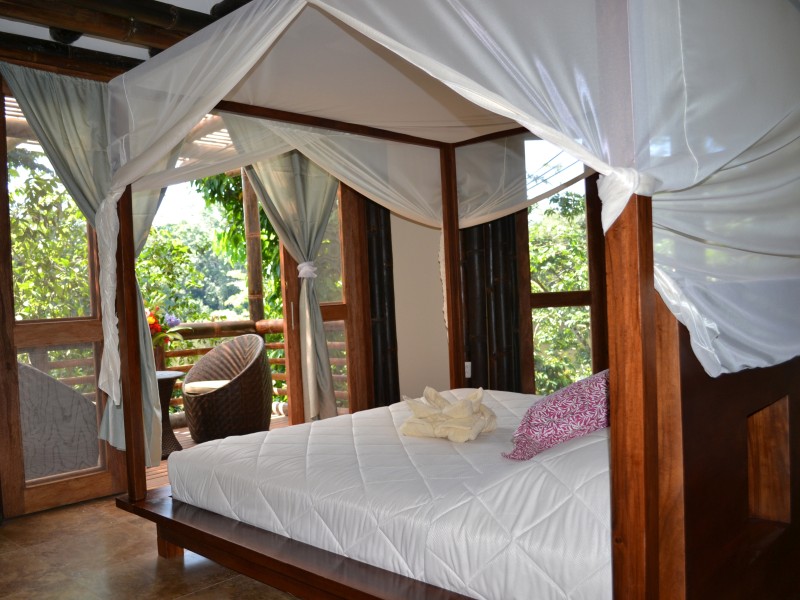 La Selva Lodge - Cabaña Innenansicht