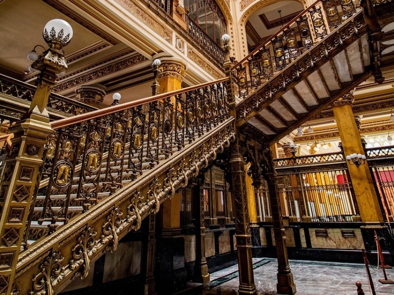 Dome stairs Mexico City