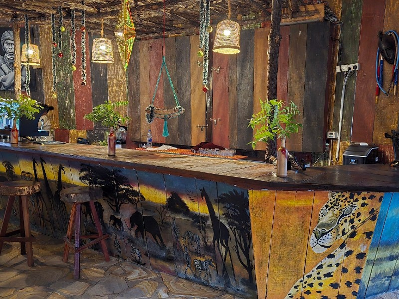 Bar in Selous