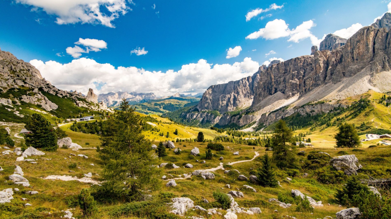 Ortisei, Grödner Joch