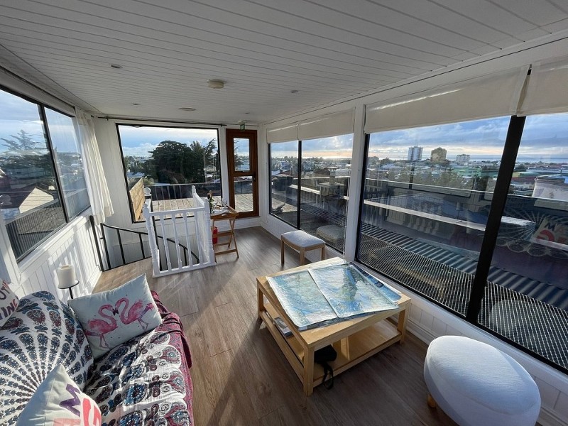 Geschlossene Terrasse