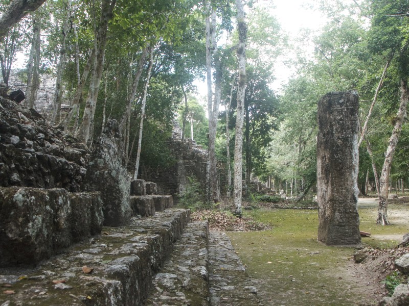 Calakmul - Maya Pyramide