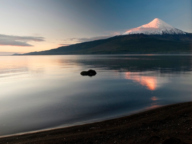 Cabañas del Lago - Ausflug zum Vulkan