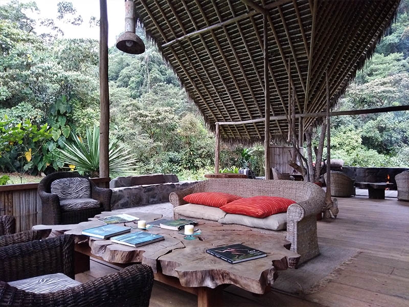 Lounge der Lodge