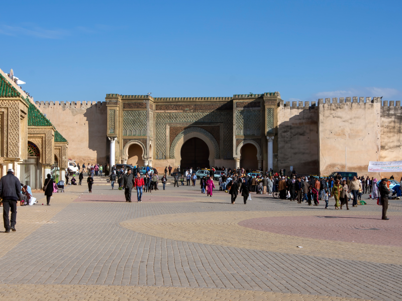Bab Mansour, Meknes