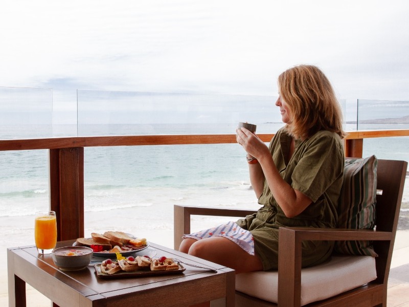 Frühstücks-Terasse