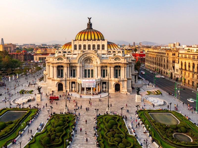 Mexico - Mexico City - Palacio De Bellas