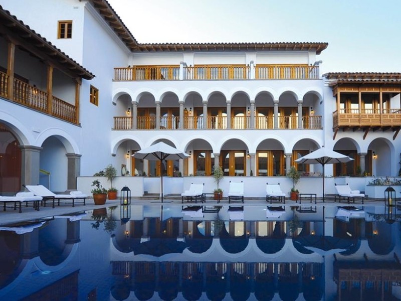 Hotel Belmond Nazarenas Aussen Pool