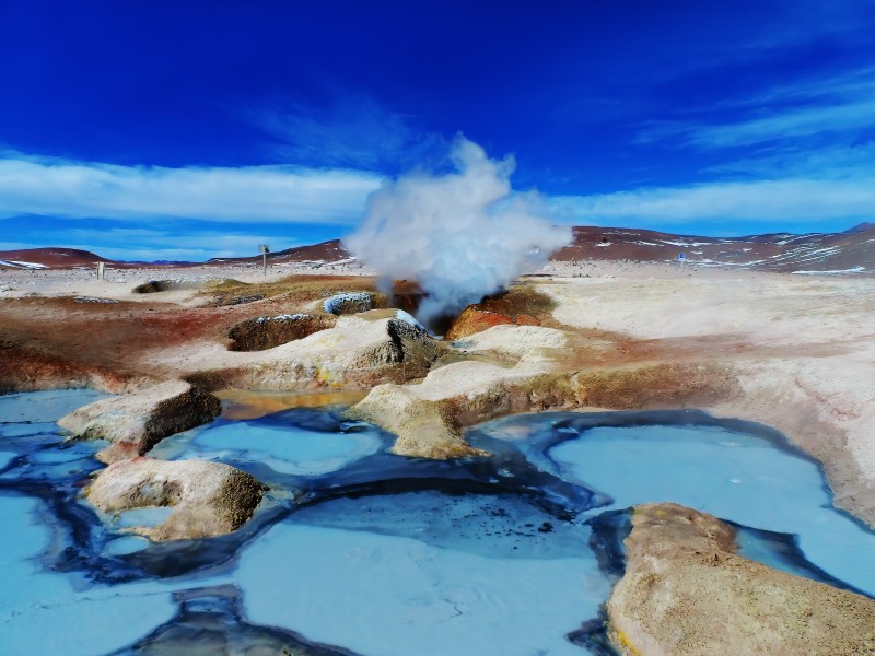 Geysire "Sol de Mañana“