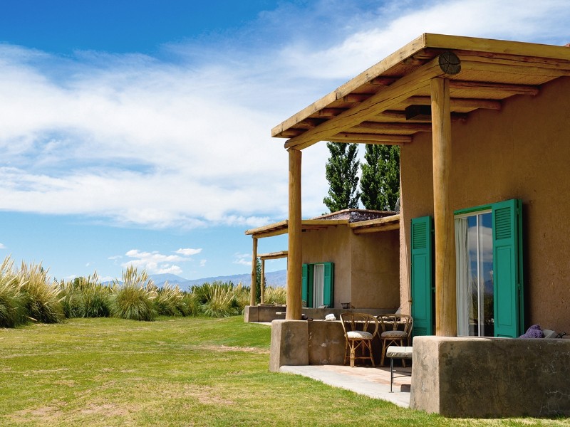 Paso de los Patos - Zimmerterrasse