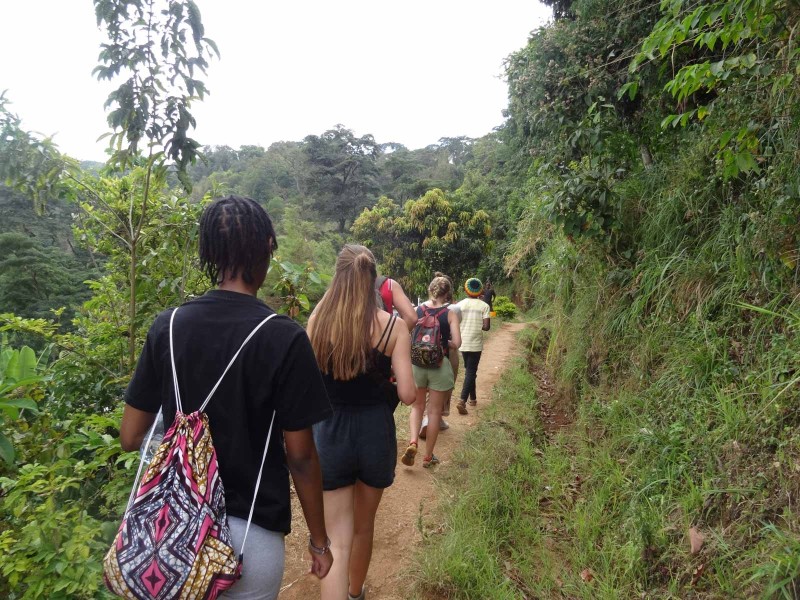 Materuni-Wasserfall bei Arusha