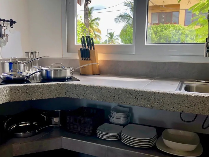 Vollausgestattete Küche