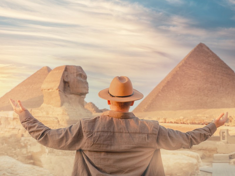 The Iconic Great Pyramids of Giza