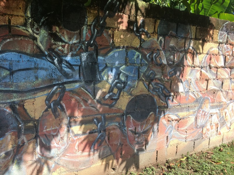 Santo Domingo - Wandmalerei