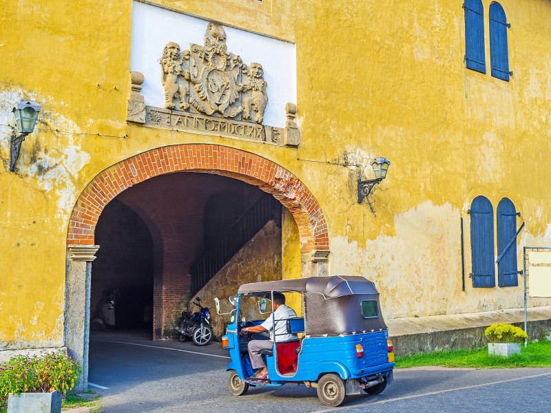 Sri Lanka - Galle - tuktuk