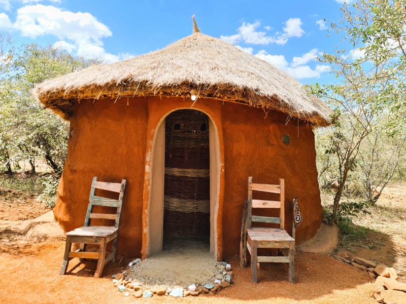 Maasai Boma Hütte