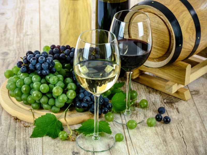 Wine and Grapes 