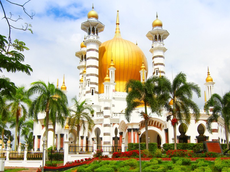 Malaysia - Penang - Ubudiah mosque