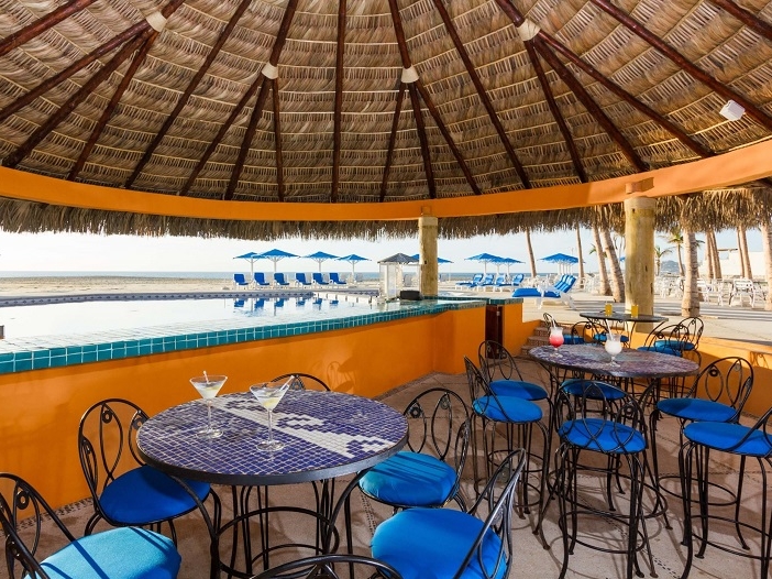 Posada Real - Snack-Bar am Pool
