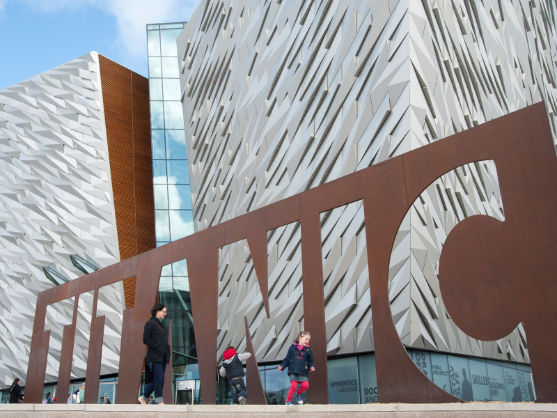 Ireland - Belfast - Titanic museum