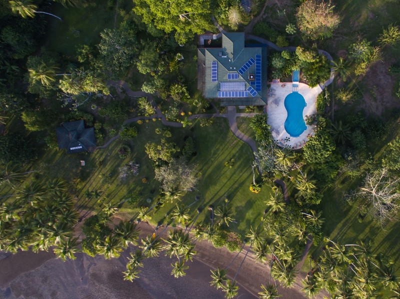 Playa Cativo - Luftbild