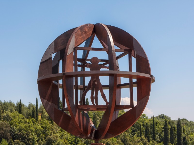 L'uomo vitruviano Vinci