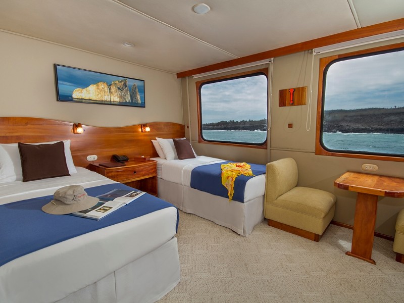 Doppelzimmer mit Einzelbetten