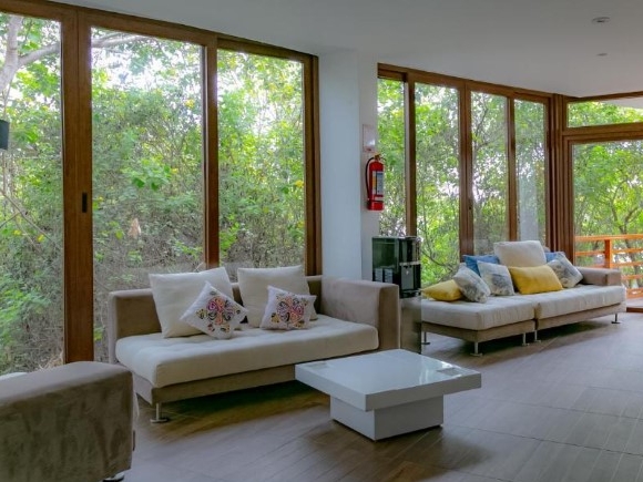 Moderner Aufenthaltsbereich