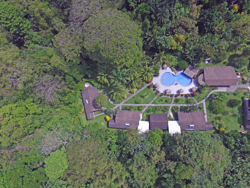Suizo Loco Lodge - Luftaufnahme