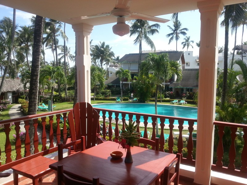 Playa Colibri - Sicht auf Pool