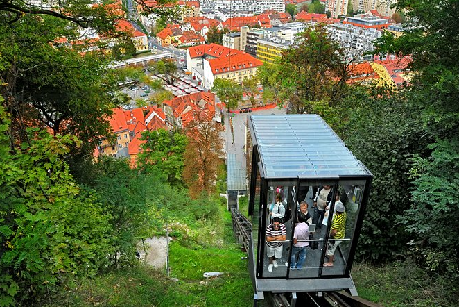 Ljubljana Castle Funicular