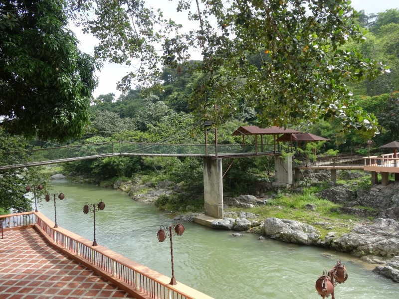 Gran Jimenoa - Fluss
