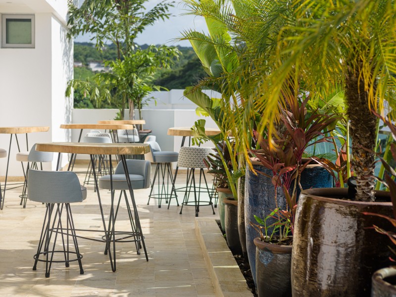 Saman Boutique Hotel - Terrasse