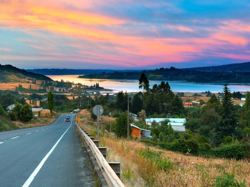 Insel Chiloe - Abendstimmung