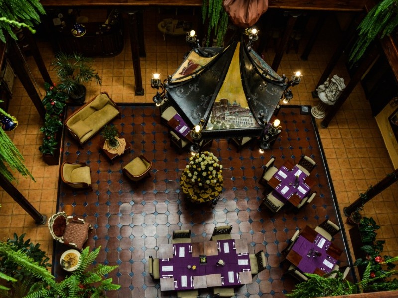 Blick in den Innenhof